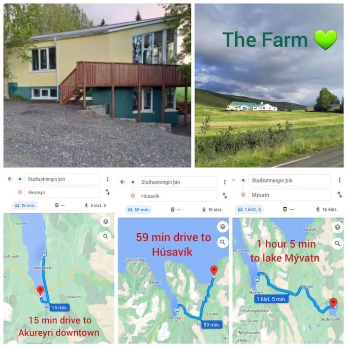 Þorsmoerk Farm 12 Min From Akureyri Apartment Svalbarthseyri Ngoại thất bức ảnh